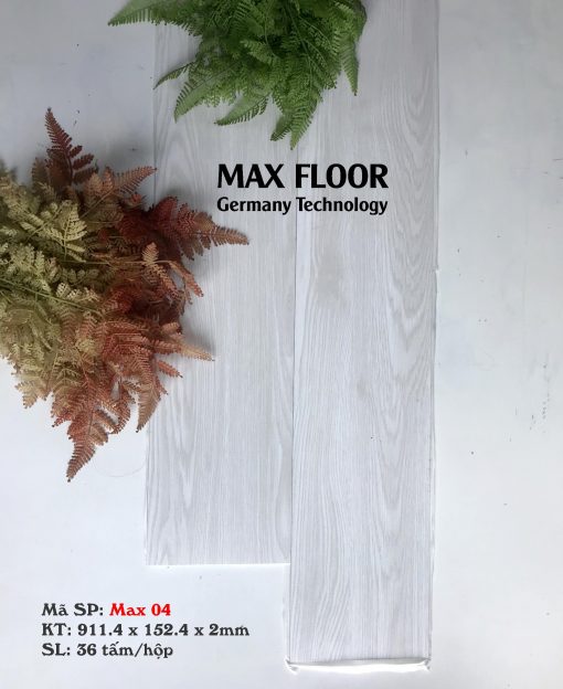 Sàn Nhựa Dán Keo Max Floor Max 04 Sàn nhựa dán keo Max Floor Max 04
